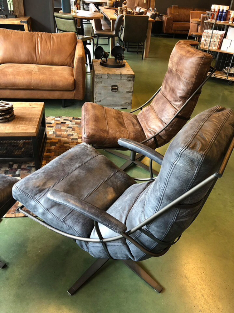 Stoere relax stoelen -